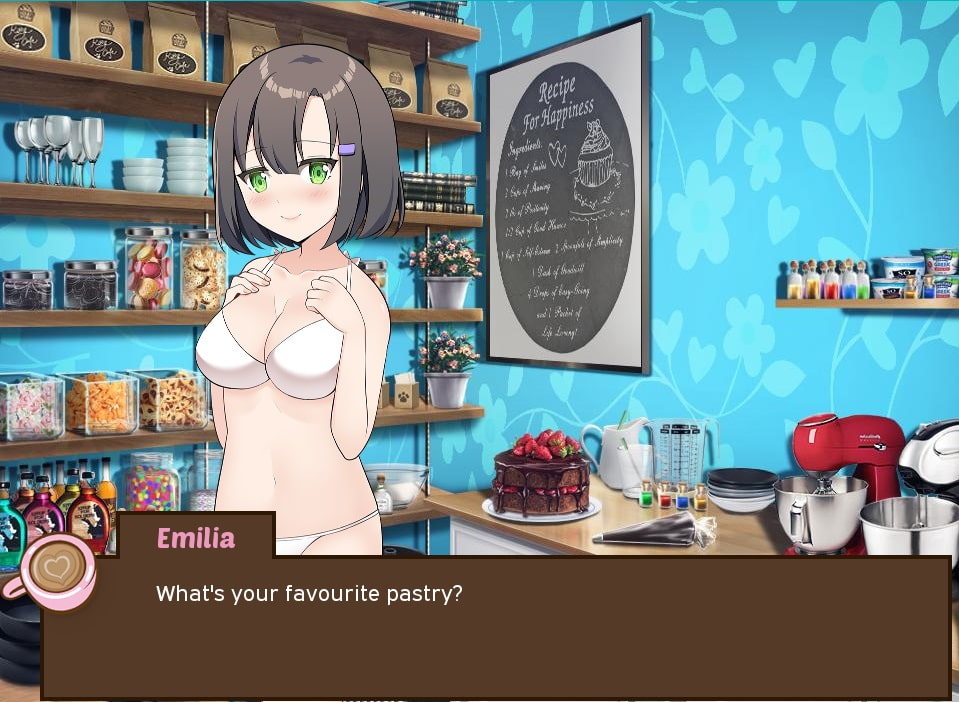 Cafe Crush (with Oppai Mode)