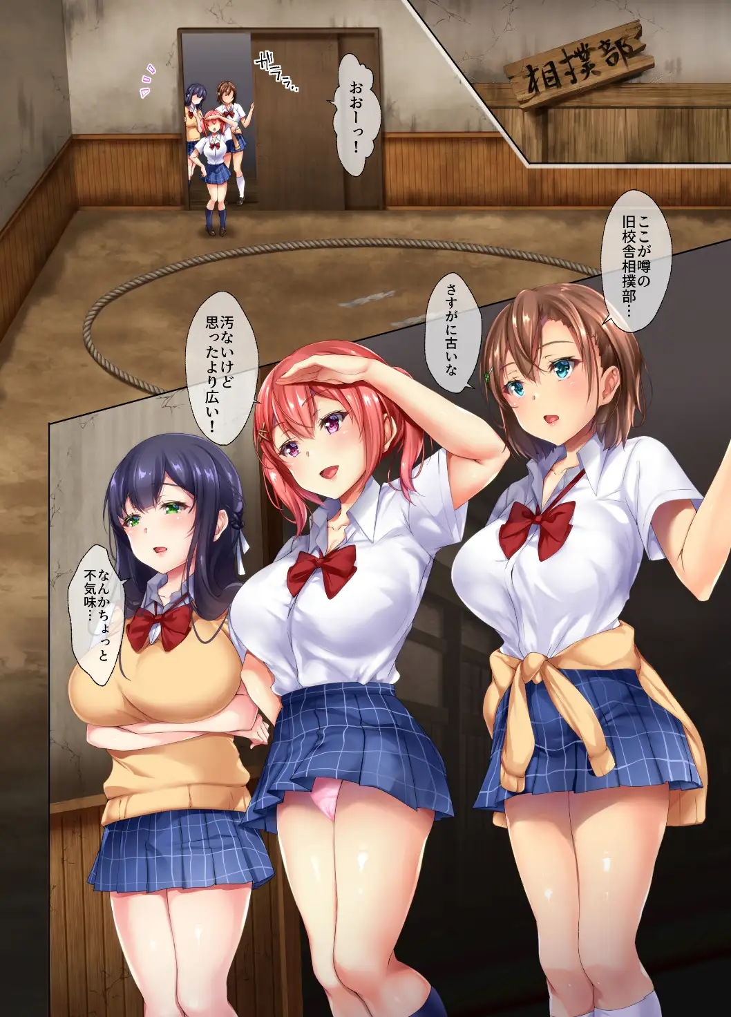 種付け相撲 女子校生vs力士