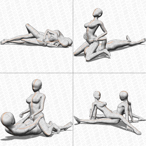 Pose Material Collection 010 - 12 Of the 48 Positions
