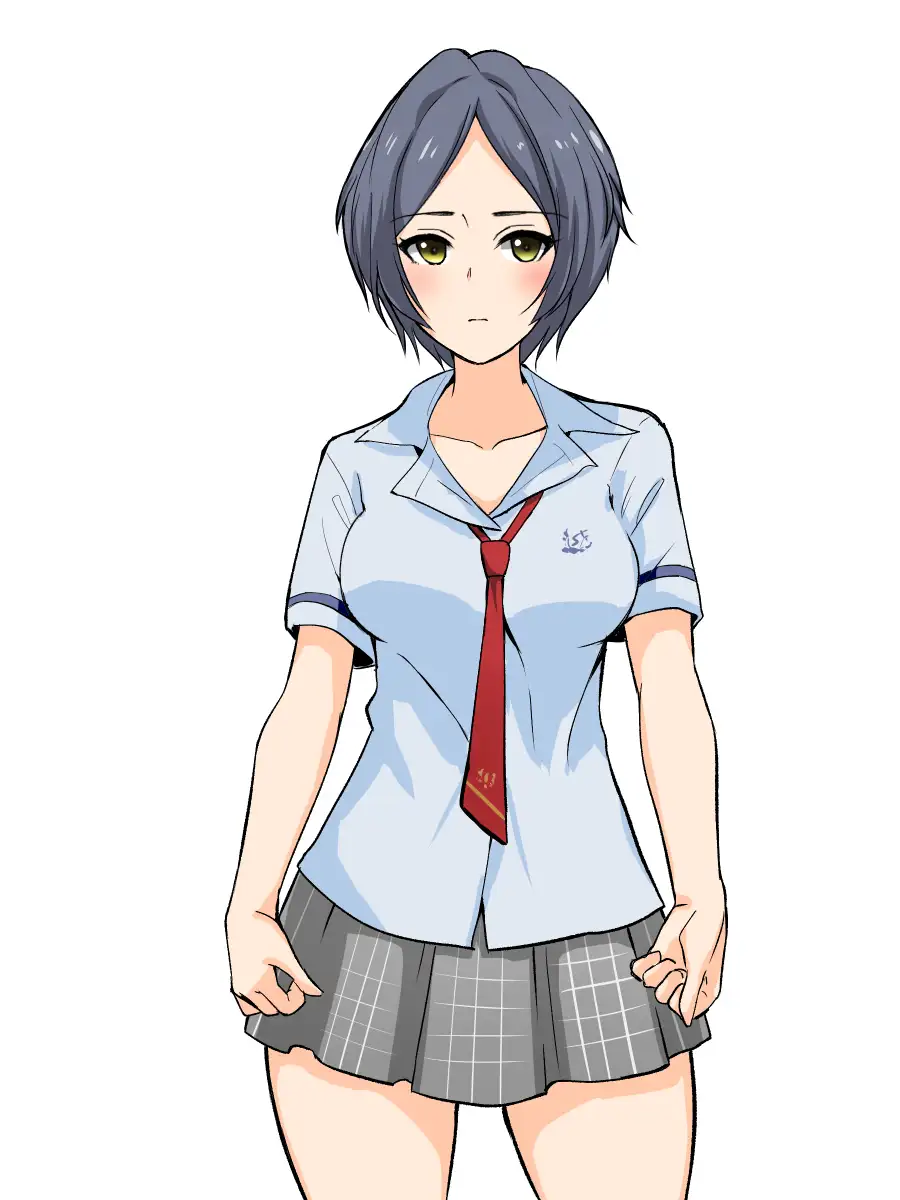 ある日の速○奏とおトイレ ブラインドニク エロ画像2