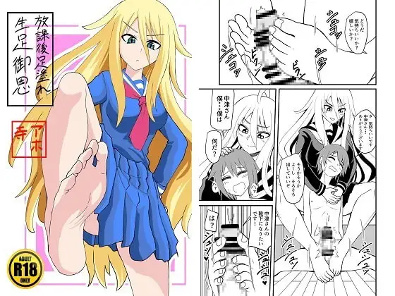 ごほうび足コキしてもらう話