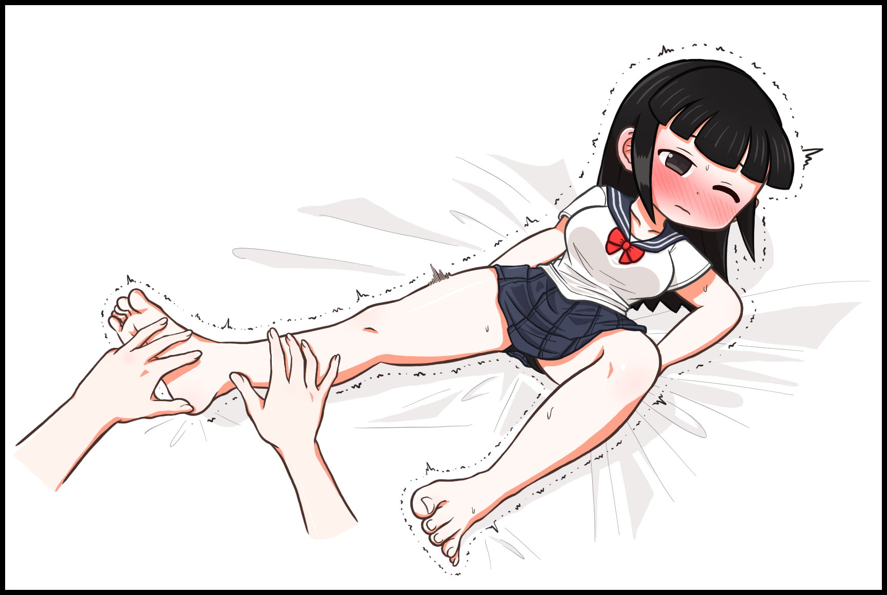 Tickle Variety vol. 1: Awakening the Pure Black-Haired Girl