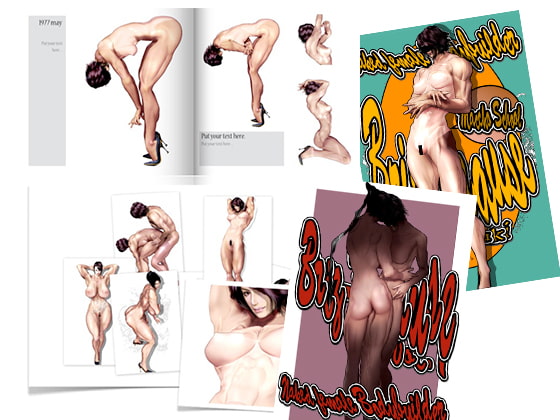 Visual Report - Naked Female Bodybuilder