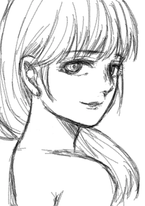 鉛筆画風ラフイラスト集 [みやこのそら] | DLsite がるまに