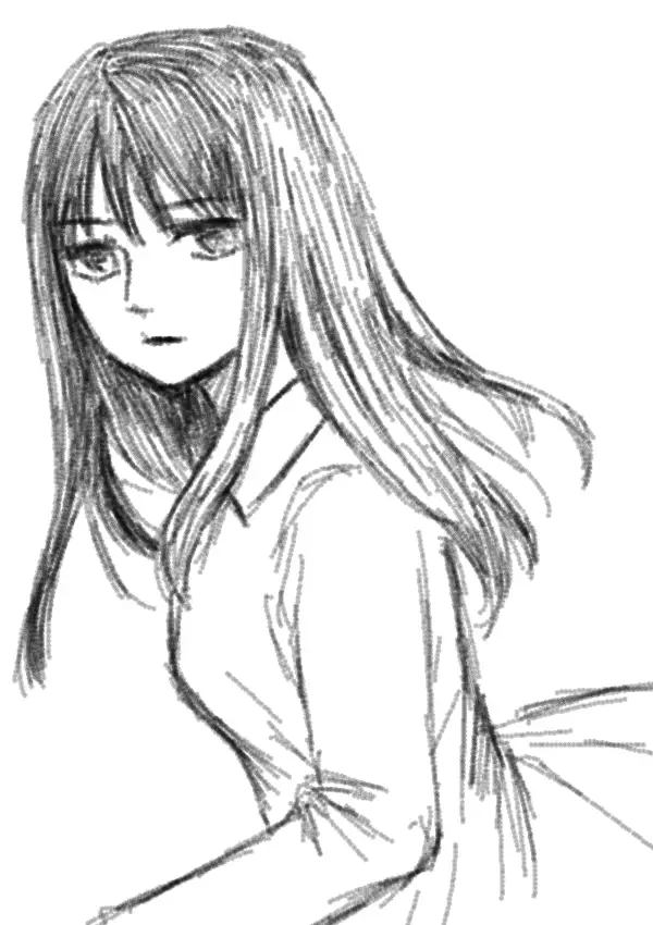 鉛筆画風ラフイラスト集2 [みやこのそら] | DLsite がるまに