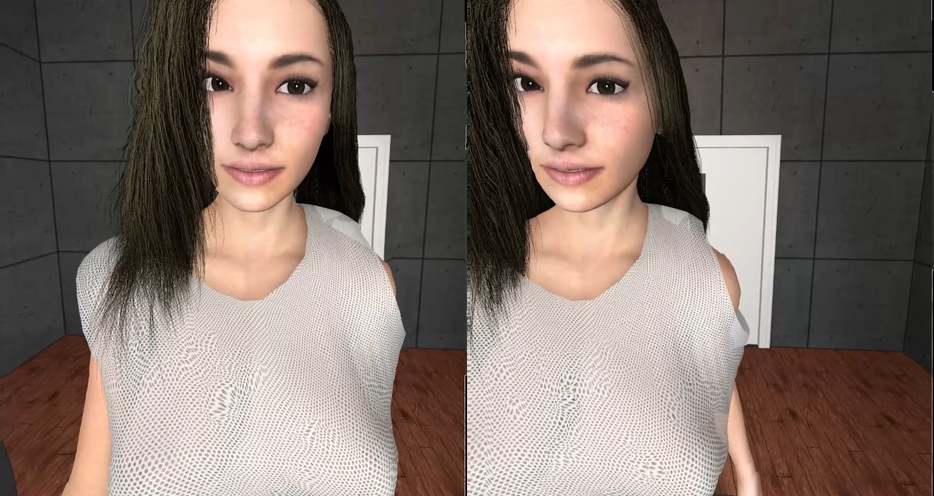 3D Model Swaying Big Breasts Part 1