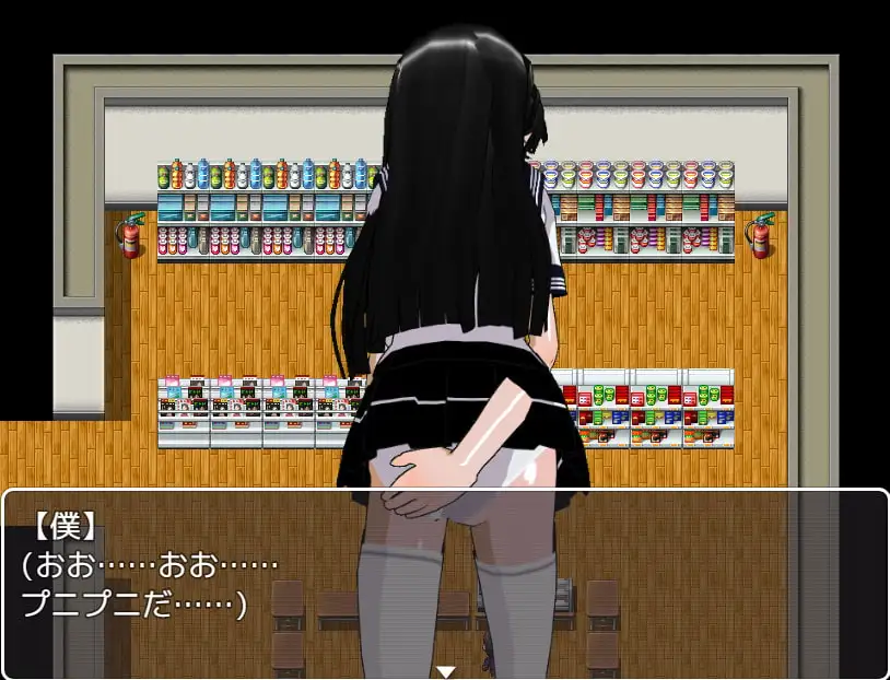 パンツ丸見えミニスカ真面目JKに痴○をした結果 image 2 