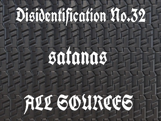 Disidentification_No.32_Satanas