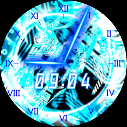 Clock2nd -Cyber- 使いやすいデスクトップ時計