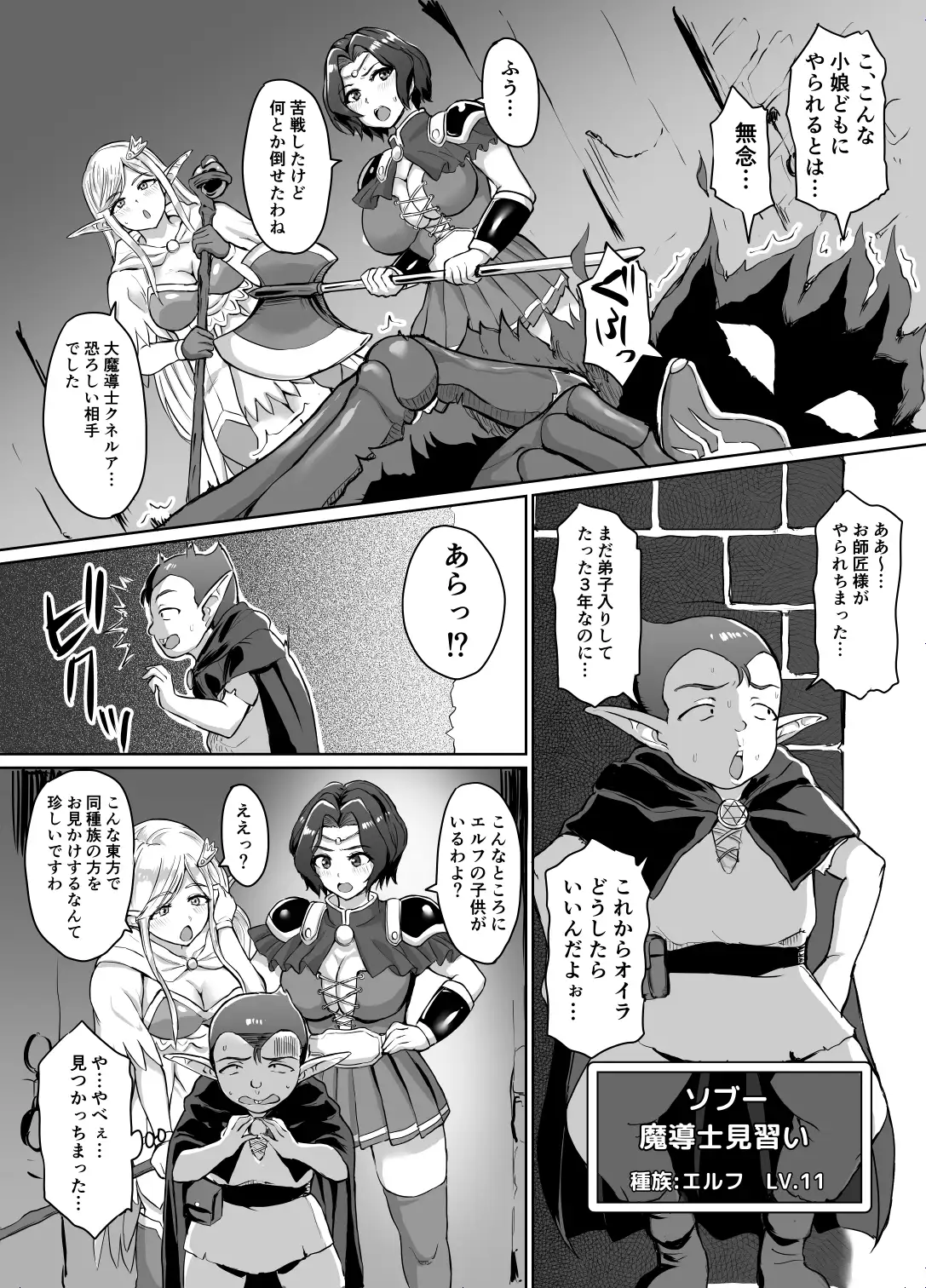 【简体中文版】下流精灵和冒险者公会 ～大法师讨伐篇～