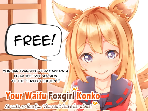 [FREE] [Live2D] [All-Age] Your Waifu Foxgirl Konko [English Ver.]