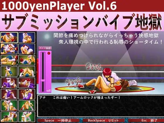 サブミッションバイブ地獄