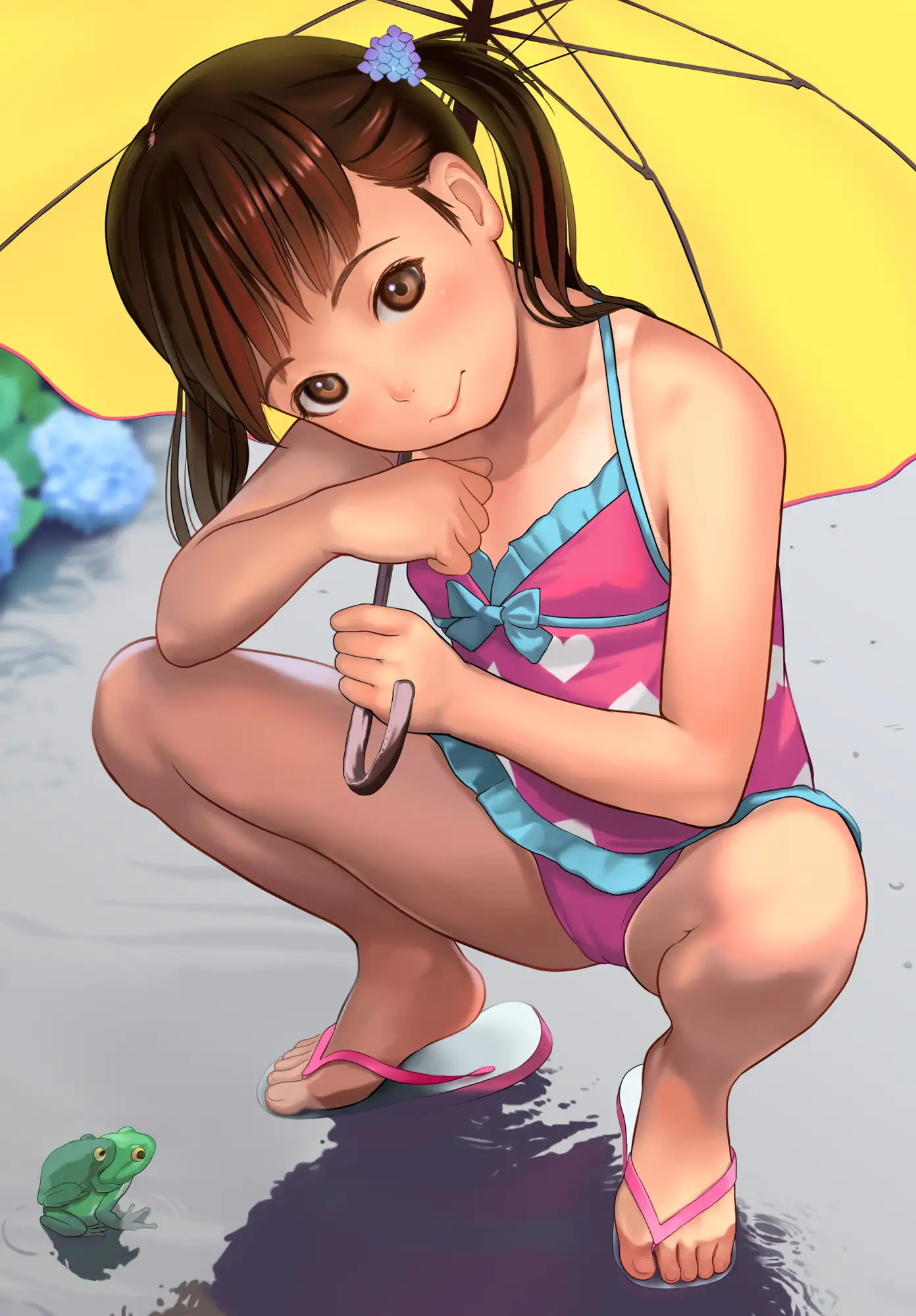 サンプル画像4|【エロCG/動画】パパとえっちな海水浴っ【獅子丸屋】