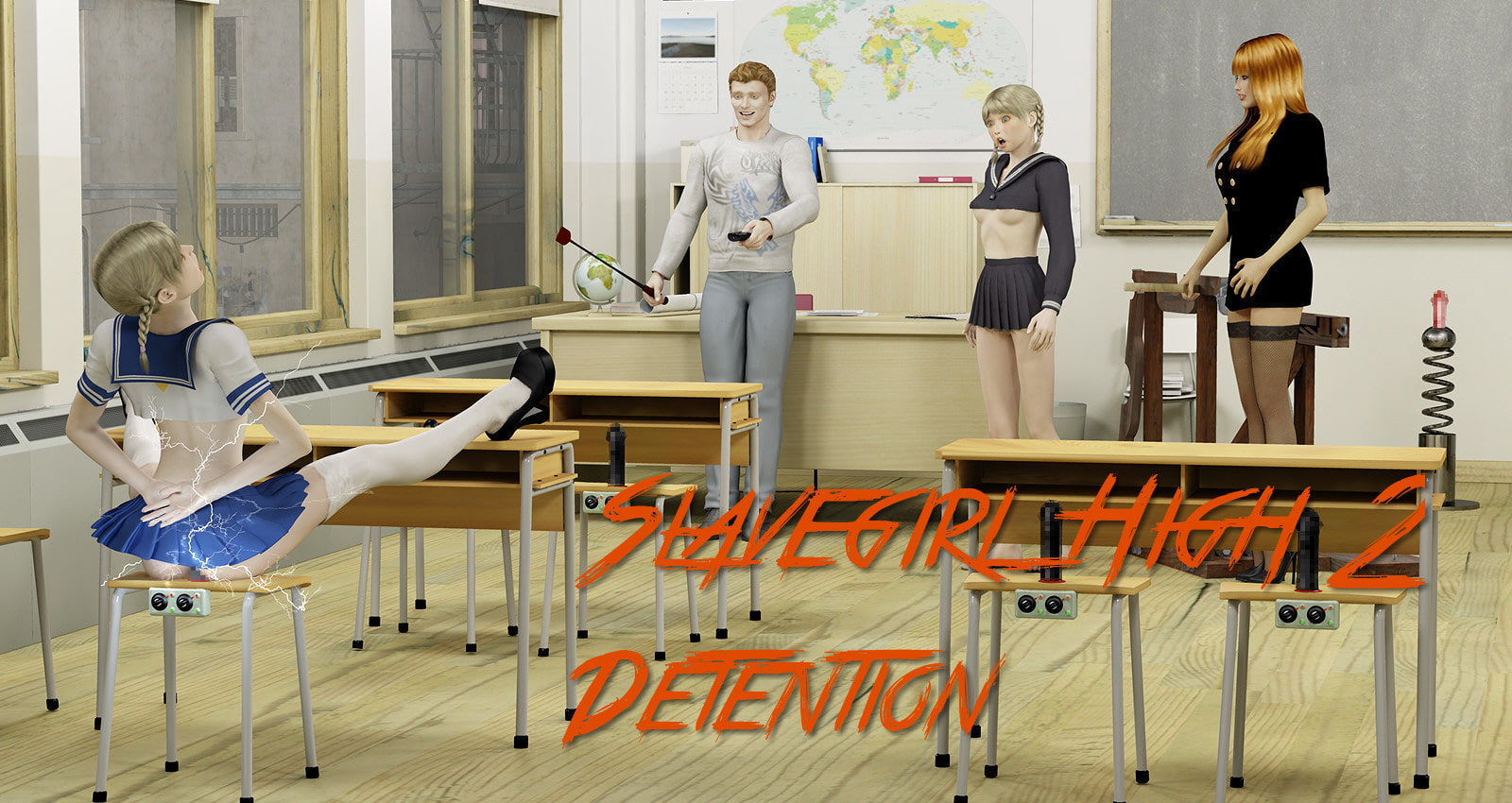 RJ352527 Slavegirl High 2 – Detention [20211024]