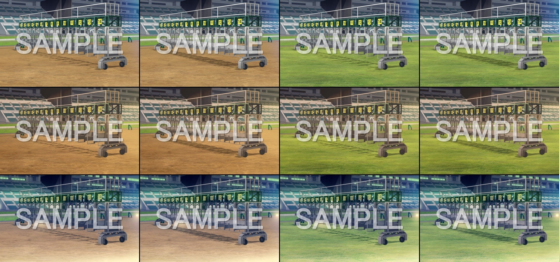 みにくる背景CG素材集『競馬場編』限定版(商品番号:RJ352861)