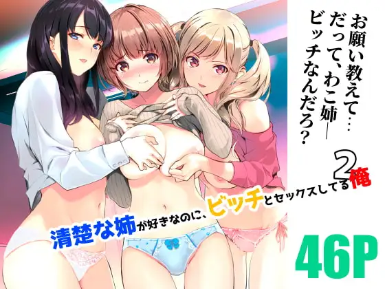 清楚な姉が好きなのに、ビッチとセックスしてる俺2