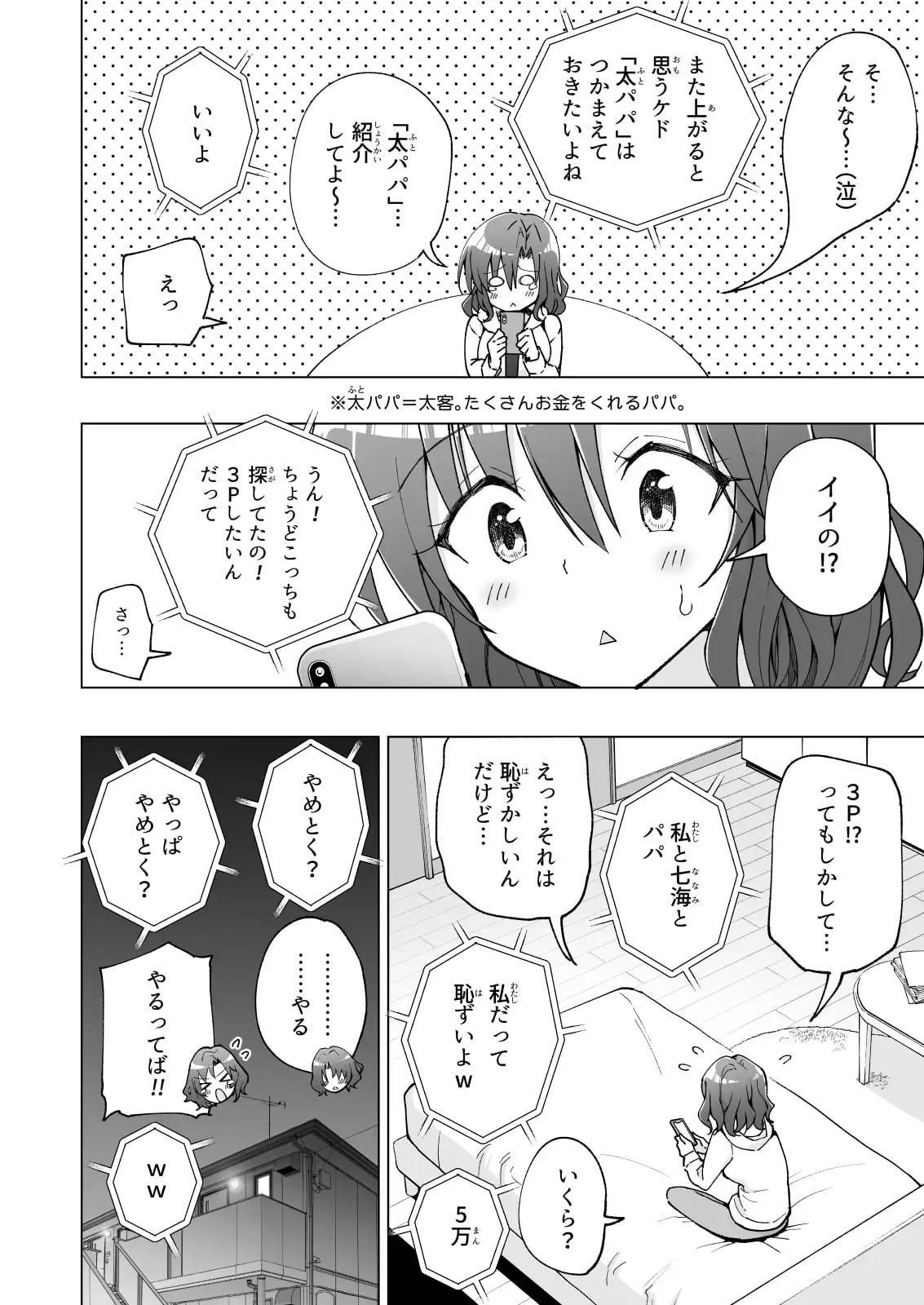 パパ活はじめました7～ハーレム撮影編(1)～ サンプル画像 8