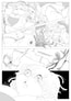 メカクレハーフリング(妊娠中)が獣化スライムに襲われる漫画