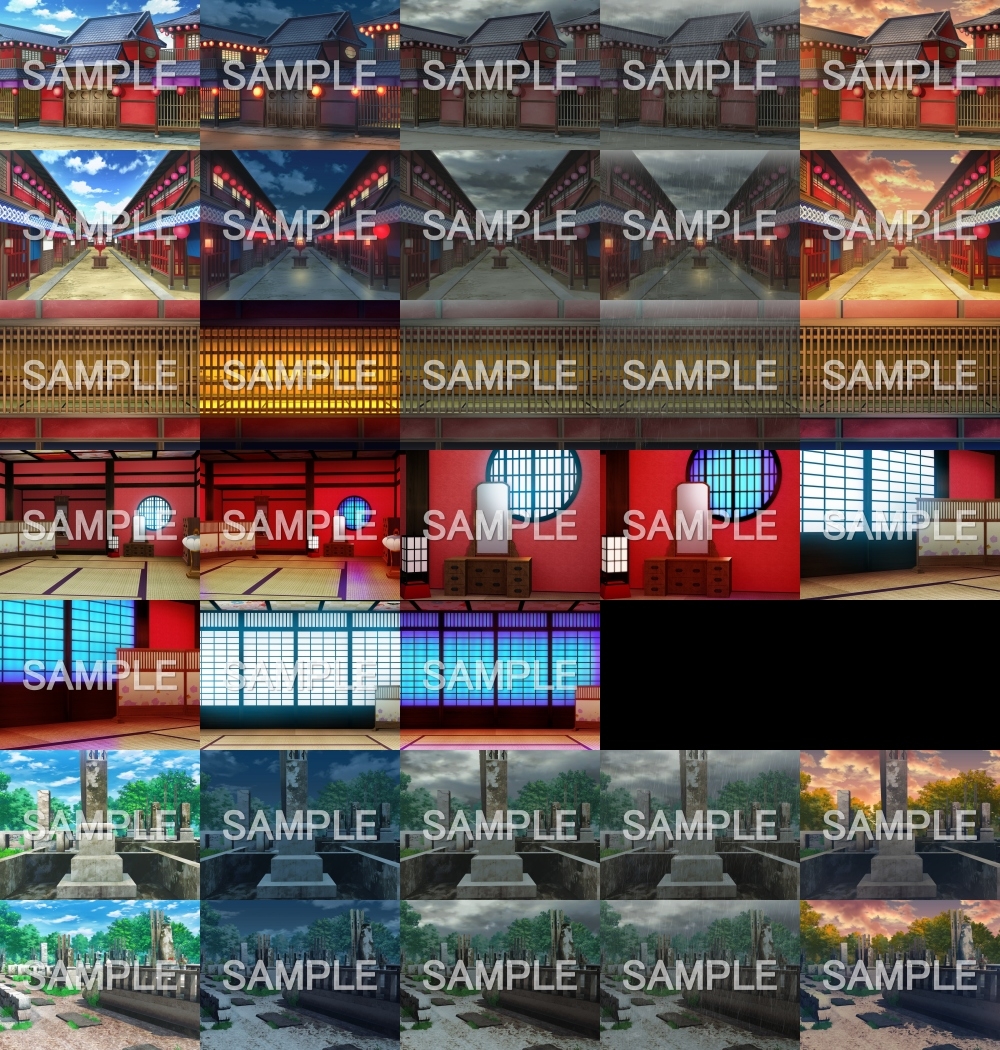 みにくる背景CG素材集『江戸編』part02_2