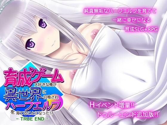 育成ゲーム大好きな俺が異世界に召喚されハーフエルフを育てることになった!? -TRUE END-