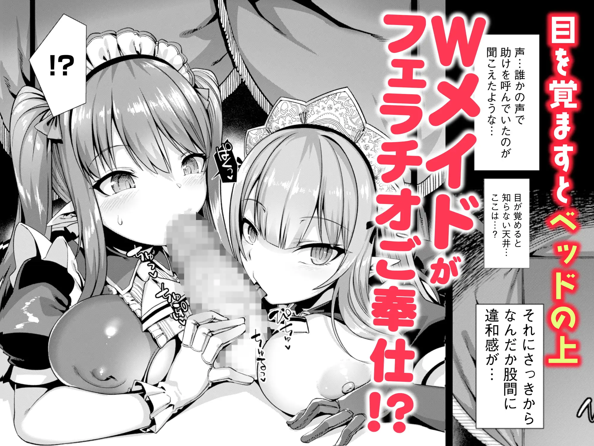 異世界メイド姉妹のあまあまハーレムご奉仕～男が産まれない異世界へ召喚された俺がヒロインを充てがわれて子作りエッチ～ サンプル画像 2