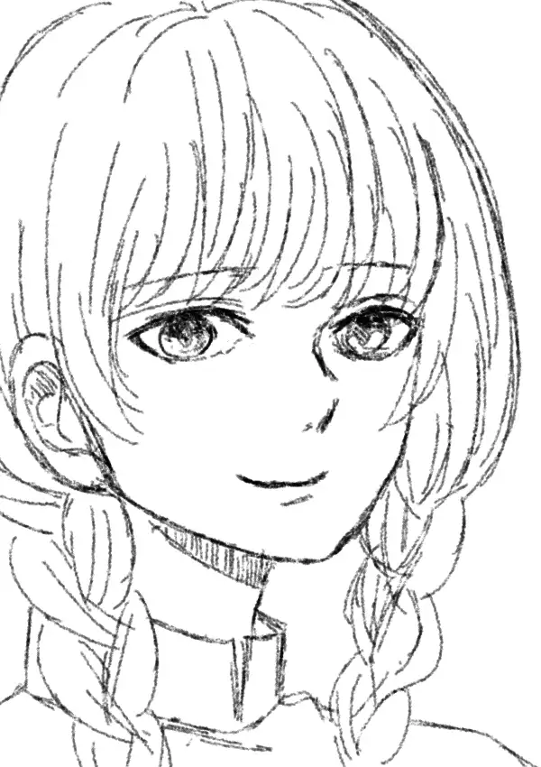 鉛筆画風ラフイラスト集20 [みやこのそら] | DLsite がるまに