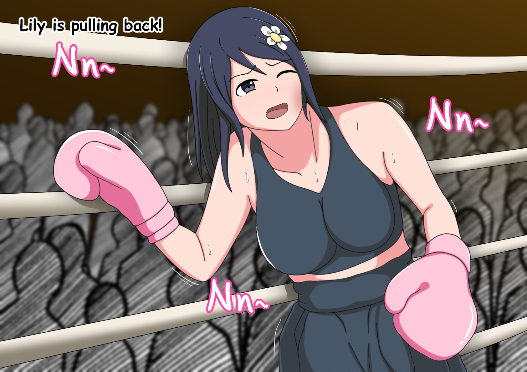Ultimate Boxing - Lily's defeated (English)