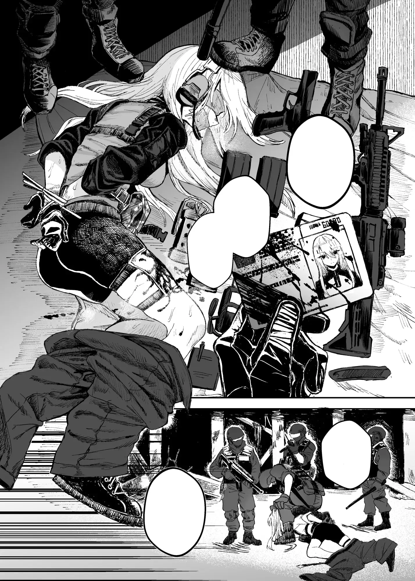 武装女子完全敗北-サンプル画像1