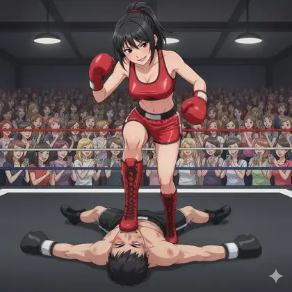 ボクシングマゾの願望another version、真衣華の「願望」と女子ボクサーの完全勝利編