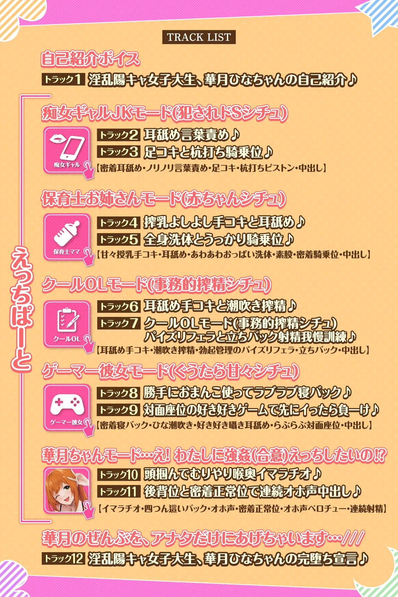 【KU100】コスプレ大好きデリヘル嬢のサクッと選べるあまあまご奉仕えっち〜淫乱陽キャ女子大生を色んなシチュで完堕ちさせる!〜 サンプル画像 3