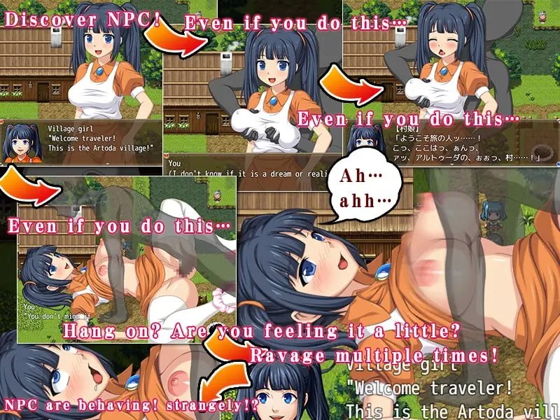 [Android Ver.] Welcome to a different world (NPC r*pe) [English Ver.]のサンプル画像 2