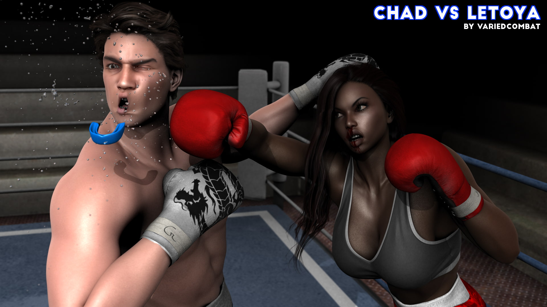 Mixed Match: Chad VS Letoya [VariedCombat] | DLsite 同人