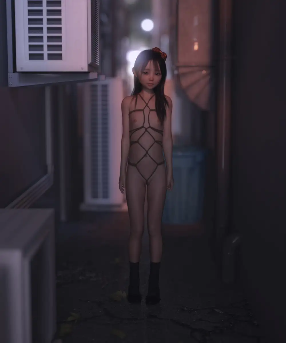 3DCG 2次元 ロリ系おすすめ作品まとめ 少女ヌードモデル 弥生 サンプル画像