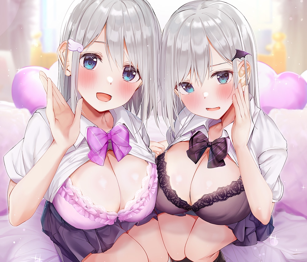 Super Whisper! ~Nanakusa Sisters - Immoral Tutor Sex with Your JK Students~