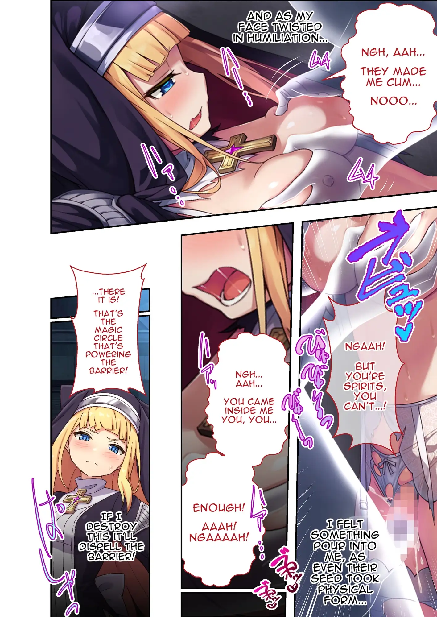 [ENG Ver.] Sister Charlotte the Exorcist ~Bodily Beast Purification~ (Mosaic Ver.) preview