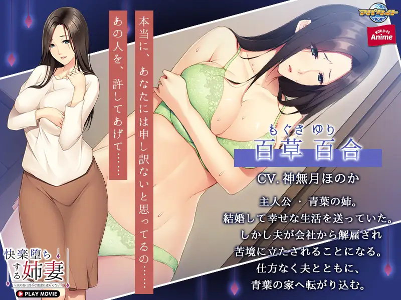 快楽堕ちする姉妻 ～夫の為に淫らな要求に逆らえない～ PLAY MOVIE