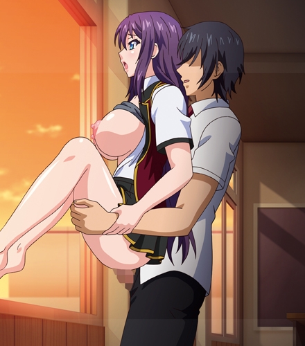 【HD版】牝教師4 ～穢された教壇～ 「はしたない学園長・優理 ～窓際ハメる制服露出」 画像9