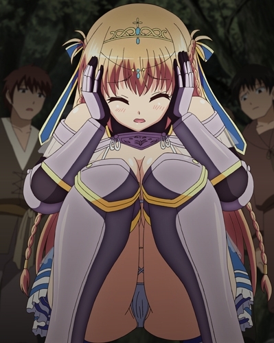 【HD版】魔剣の姫はエロエロです ～露出姫と腹黒エルフのワンワン散歩～ 画像1