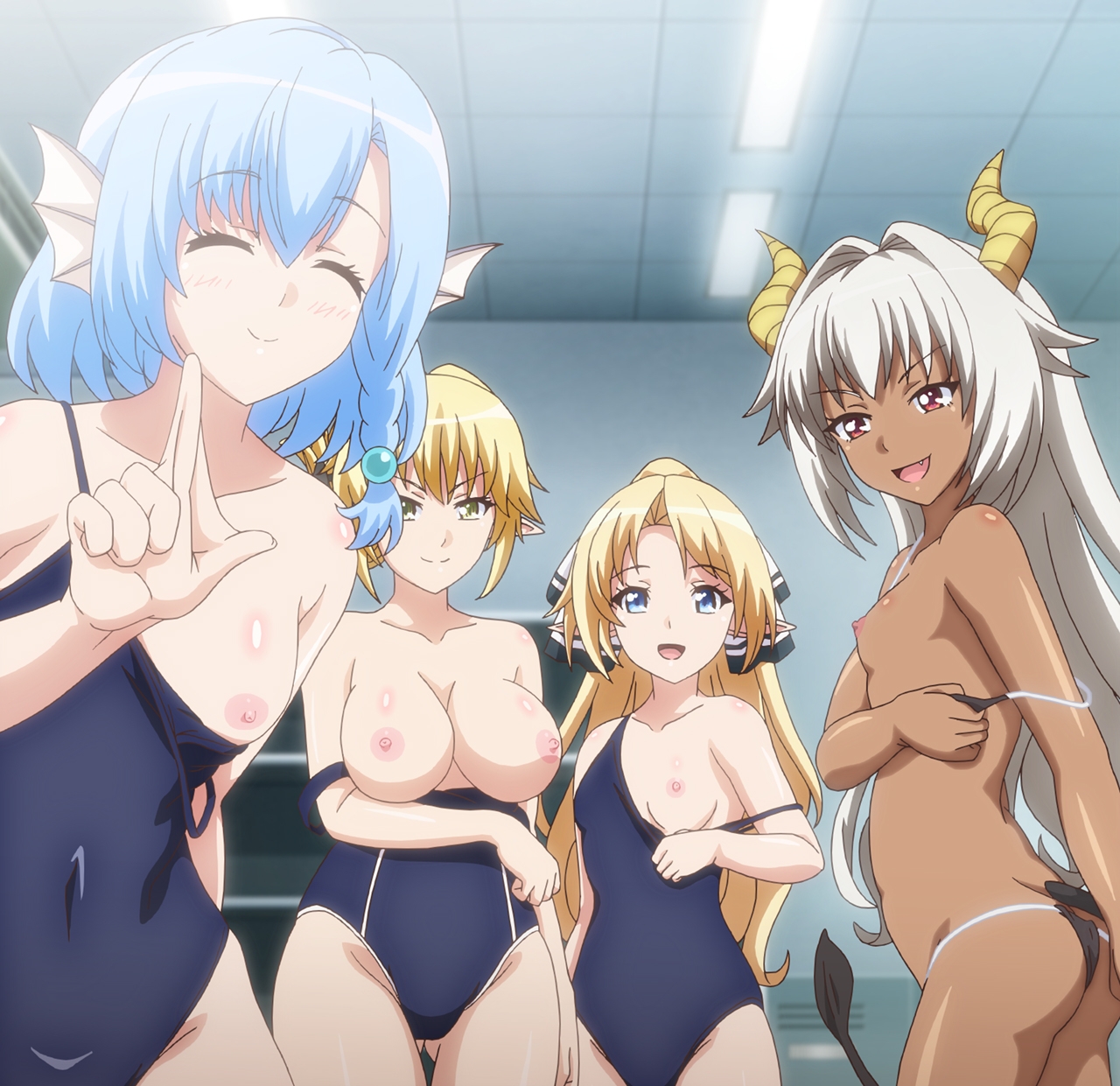 【HD Version】○○ Mating - Episode 5: The Shy Girl and the Mermaid Songstress / 【英語版】○○交配 第五話 内気な彼女は人魚の歌姫