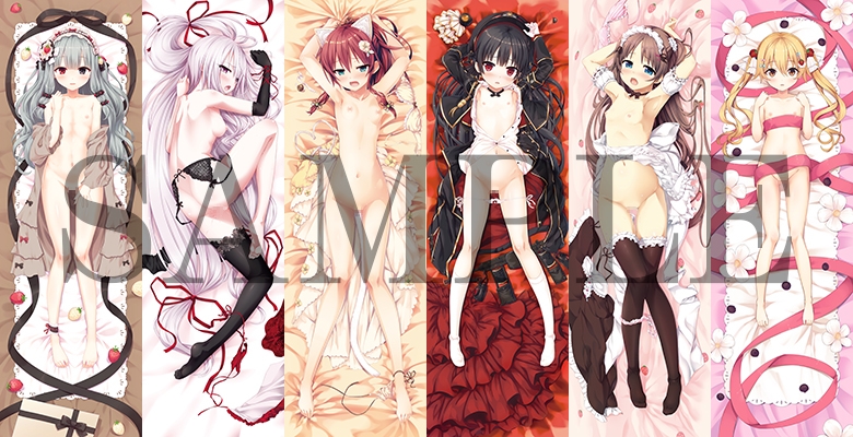 whisp抱き枕カバーイラストセット 2026版 画像1