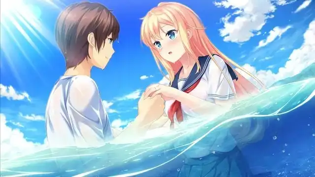 空と海が、ふれあう彼方