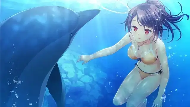 空と海が、ふれあう彼方