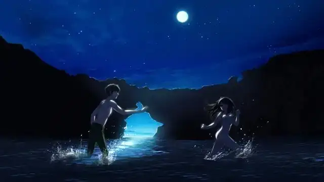空と海が、ふれあう彼方