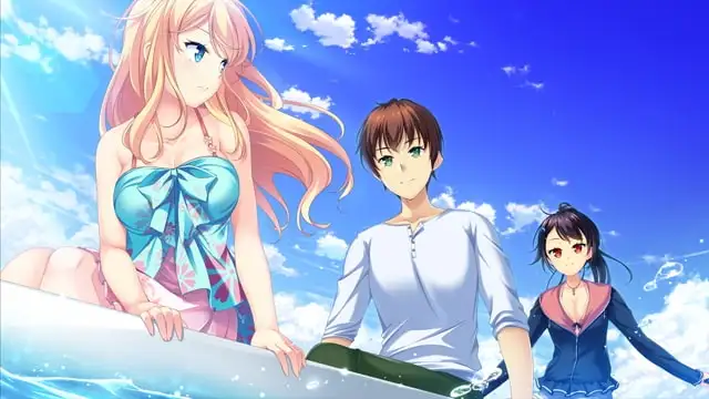 空と海が、ふれあう彼方