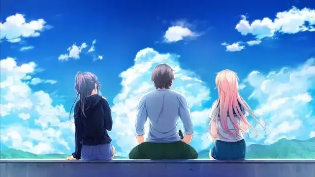 空と海が、ふれあう彼方