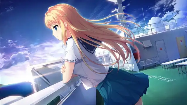 空と海が、ふれあう彼方