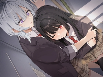 【排泄我慢】委員長とロッカーに閉じ込められて…〜ADV式音声作品〜 [お漏らしふぇち部]