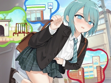 【排泄我慢】登校中のトイレ事情〜ADV式音声作品〜 (スカトロ/おなら) [お漏らしふぇち部]