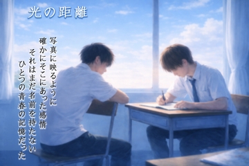 光の距離 [雪切庵]