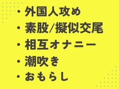 新人バイトの外国人に発情され、トイレでハメ倒される流され先輩 [あるぷす]